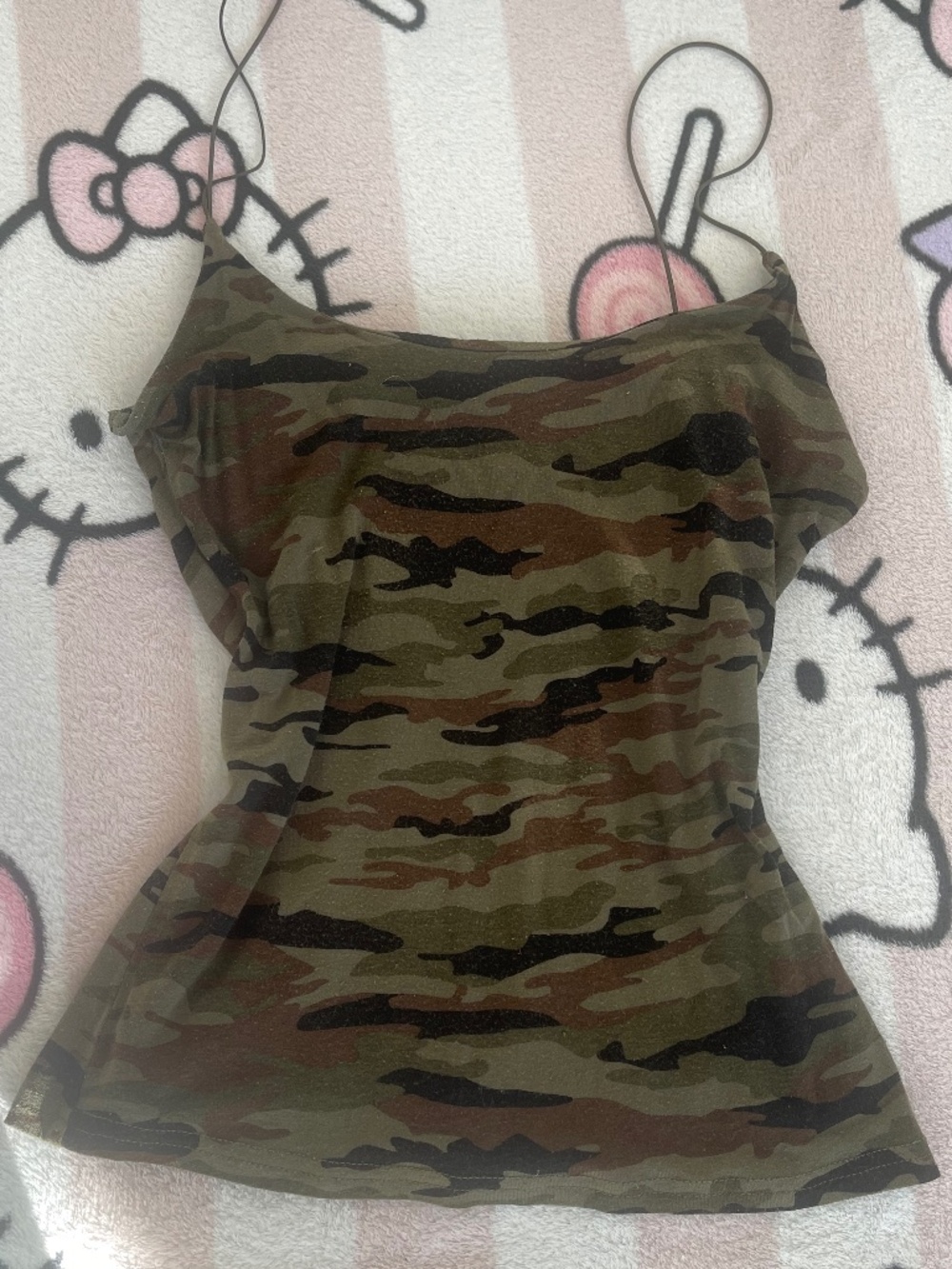 Camouflage tank top